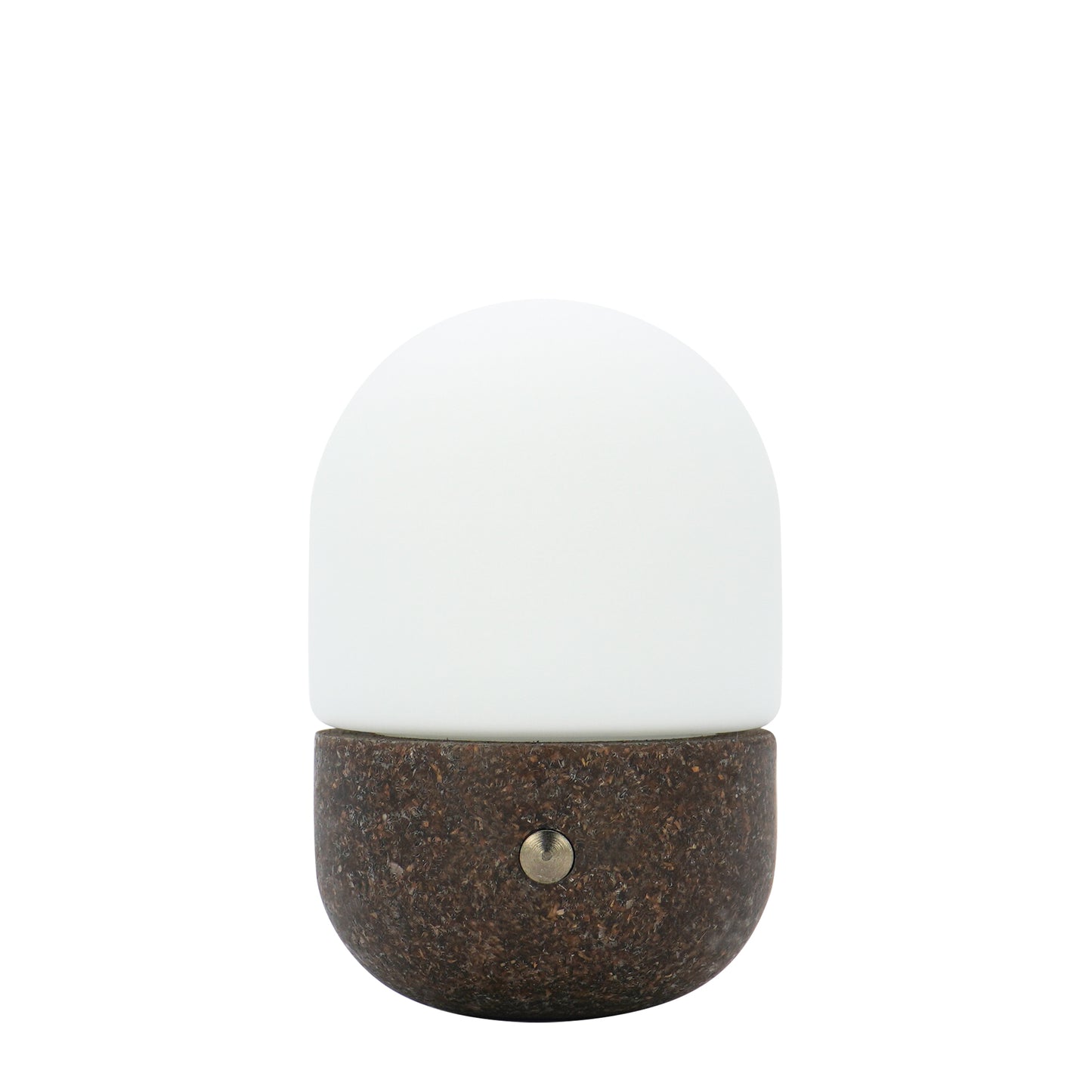 CAPSULE- buckwheat husk - biowaste material table lamp