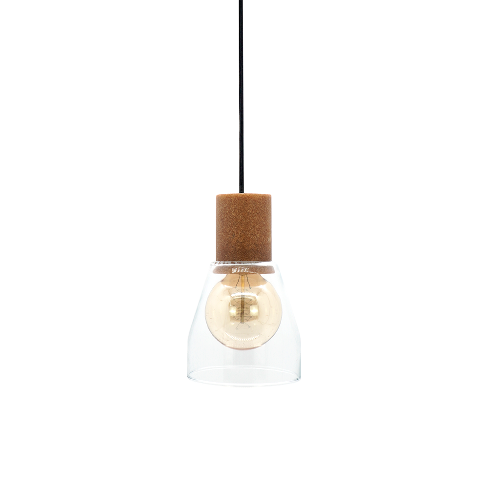 Pendant Light_wheat bran_Biowaste Material