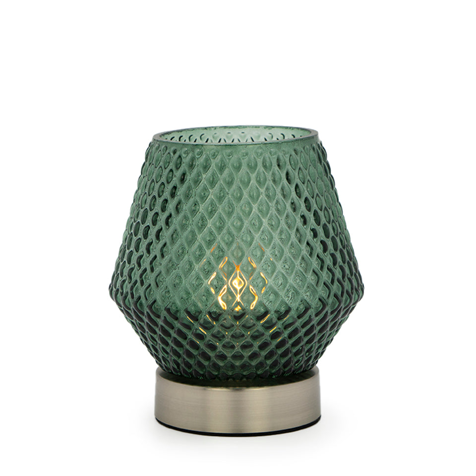 KANDLE_glass table lamp_E-flame